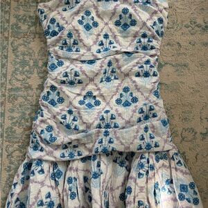 Hello Molly Dance My Way Mini Dress Blue